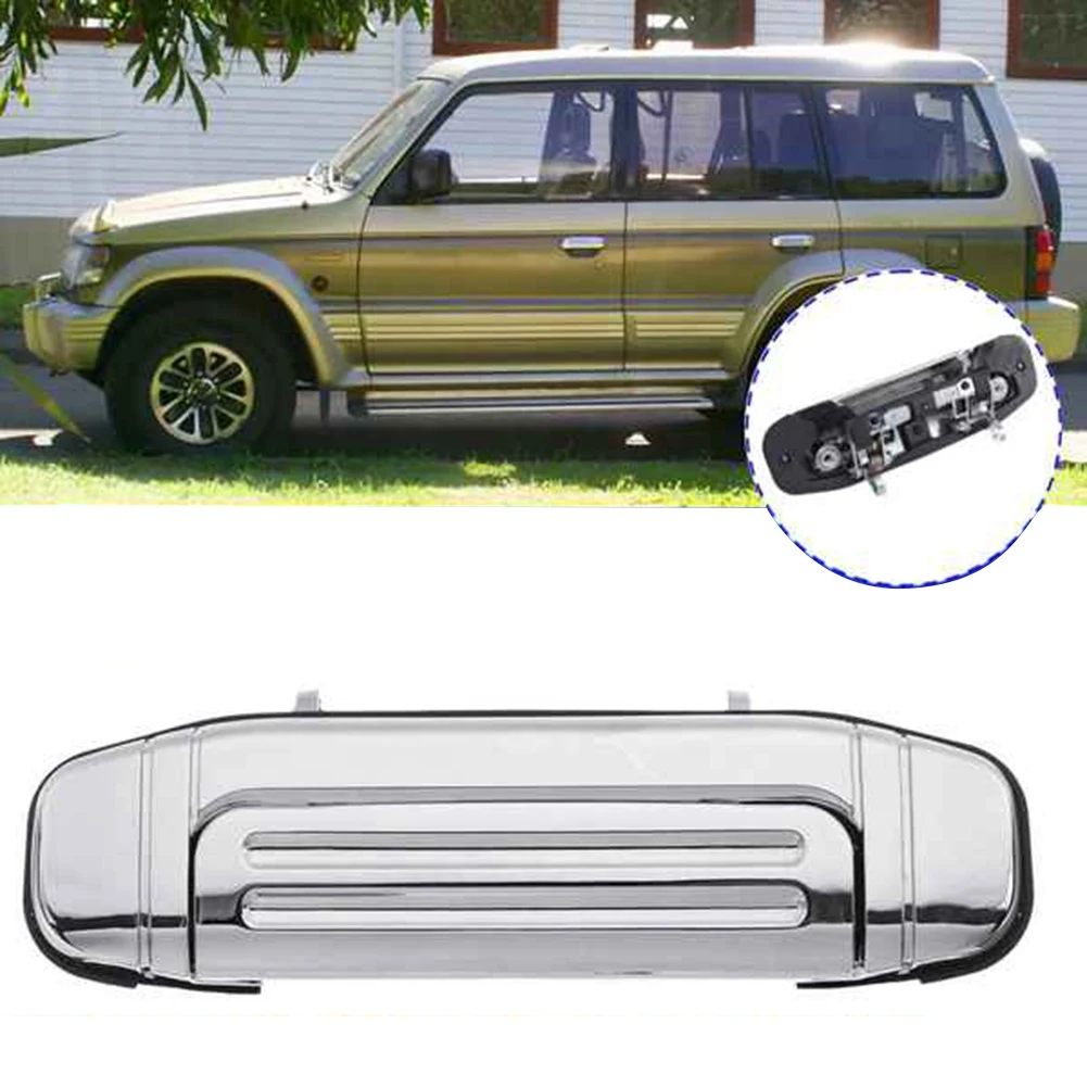 Задние правые боковые автомобильные Внешние дверные ручки Chrome MR156878 для Mitsubishi