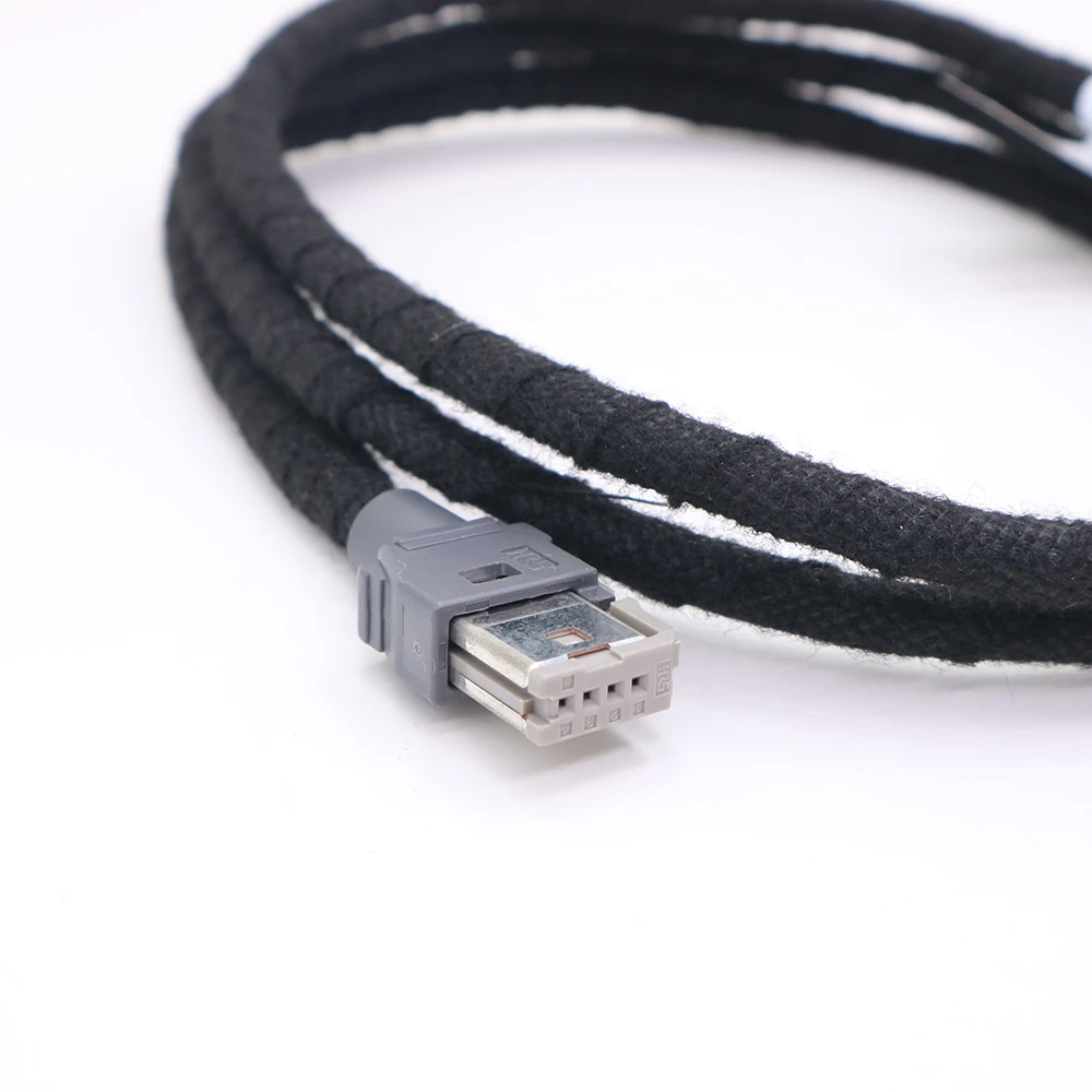 USB-кабель для Peugeot 206 207 307 308 407 408 Citroen C2 C3 C4, автомобильное радио RD9 RD43 RD45, 4-контактный разъем (art.: 3920bd807bb4c) - 3920bd807bb4c
