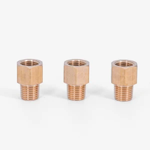 Редукционный латунный фитинг с внутренней резьбой на наружную резьбу 18 дюйма 14 дюйма 38 дюйма 12 дюйма NPT BSP для труб, адаптер для манометра воды, газа, масла, топлива