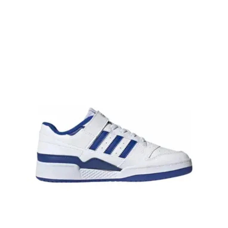 Adidas Forum Low Children's Cricket Shoes Clover Boy and Girls Classic Versatile Non-slip Breathable Sneaker