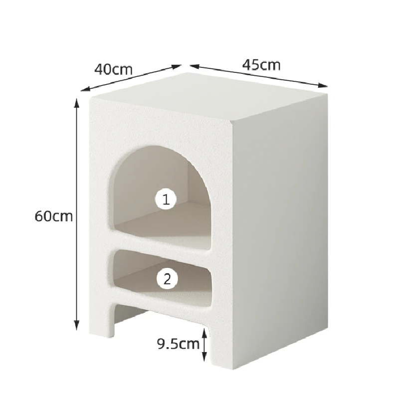 Прикроватная тумбочка в кремовом стиле простой современный диван приставной
