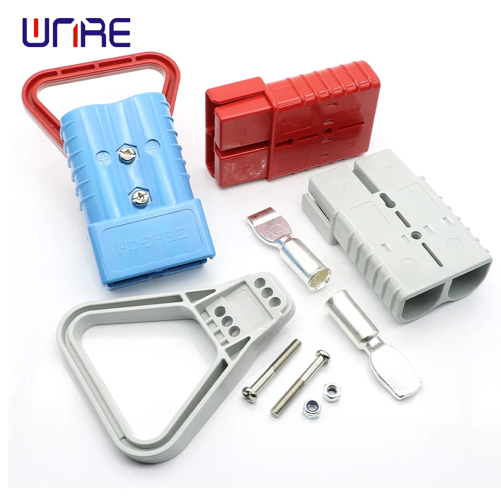 

Разъем питания в стиле Андерсон SZ350A 600 в 2/0AWG биполярные аксессуары ручка Пылезащитная крышка синий/красный/серый