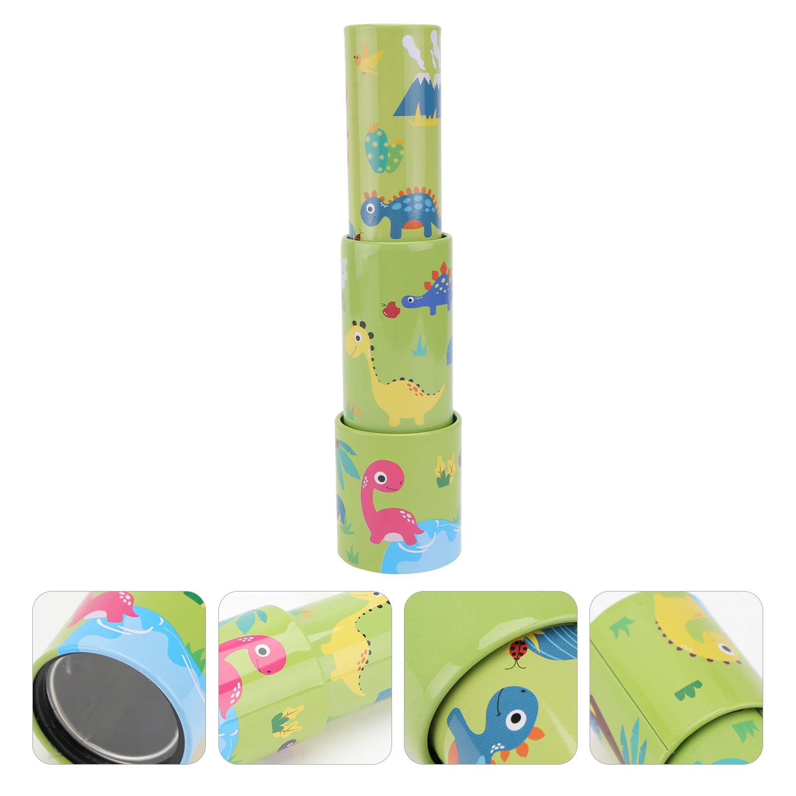 

Puzzle Kids Plaything Children Toy Baby Outdoor Toys Kaleidoscope Single-tube Funny Tinned Iron Toddler Playset