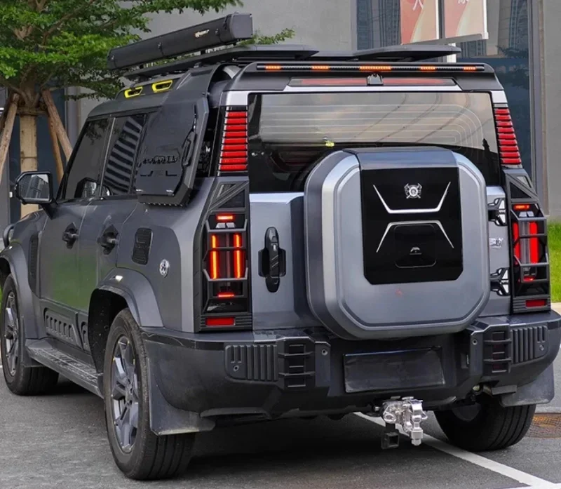 Новый! Фонари D-образной стойки подходят для CHERY Jetour Traveller T2 2023 2024 задние