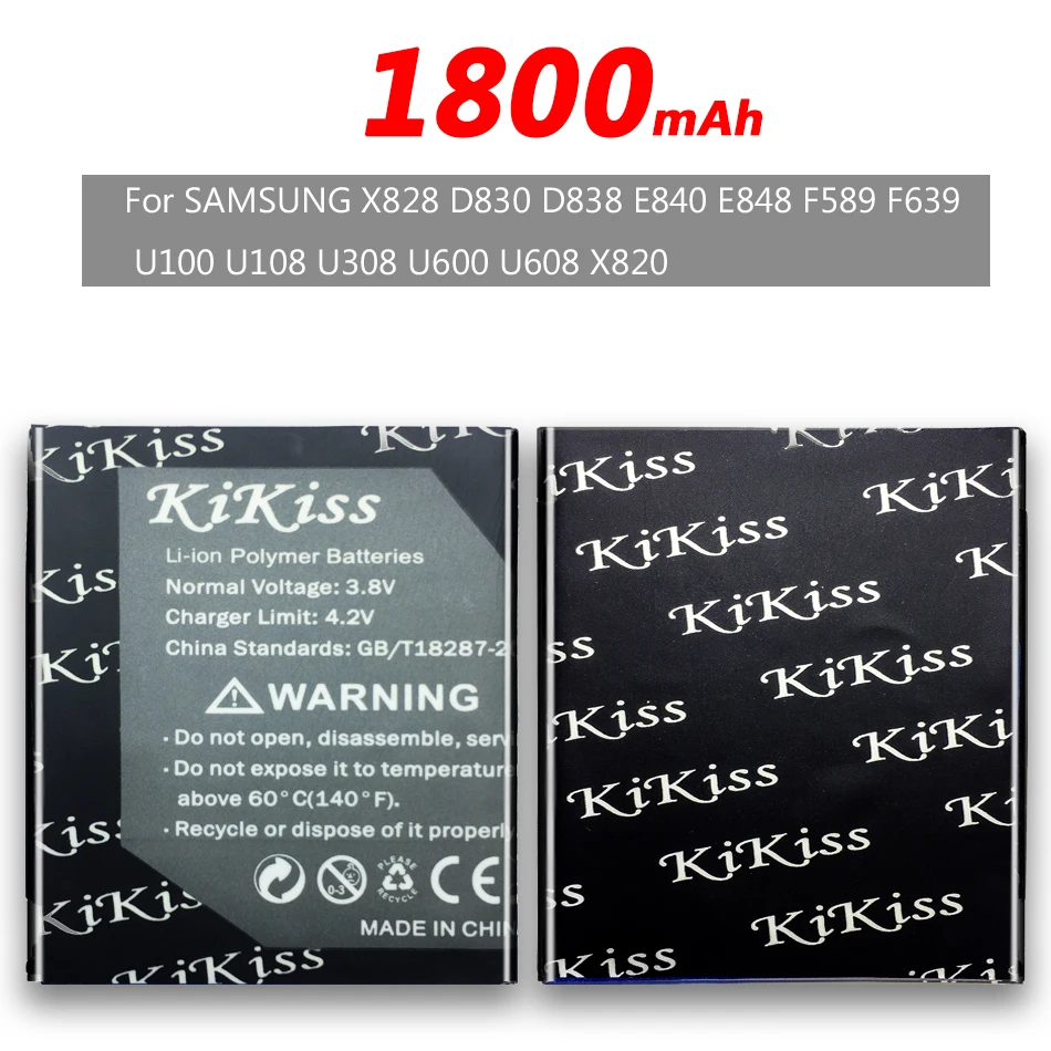 Аккумулятор AB423643CU (AB423643CC AB423643CE) для samsung X828 D830 D838 E840 F589 F639 U100 U308 U600 X820 с Трек-кодом -
