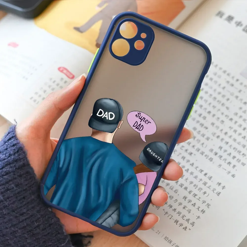 Модный чехол для телефона с супер мамой папой IPhone 15 14 13 12 11 Pro MAX Mini XR XS Max 7 8Plus SE