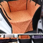 Дорожный Водонепроницаемый Чехол, переноска домашних животных, чехол для транспортировки на автомобильное сиденье Собаки Коврик для кошек, задний ремень, защитное одеяло, коврики для ремня безопасности