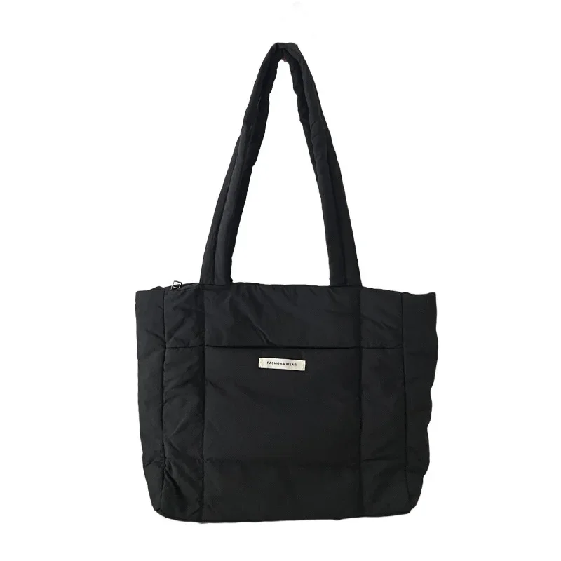 Повседневная сумка на плечо с хлопковой подкладкой женская модная Qutlted Большая