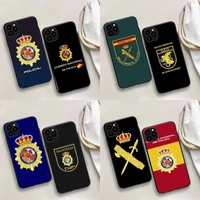 babaite spain national police logo phone case for iphone 11 12 13 mini pro max 8 7 6 6s plus x 5 se 2020 xr xs funda case