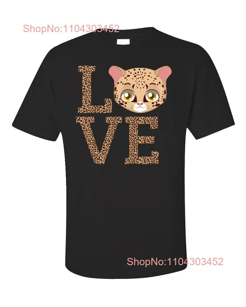 Футболка Cheetah PrinT Lover Wild CaT Animal с длинными или короткими рукавами