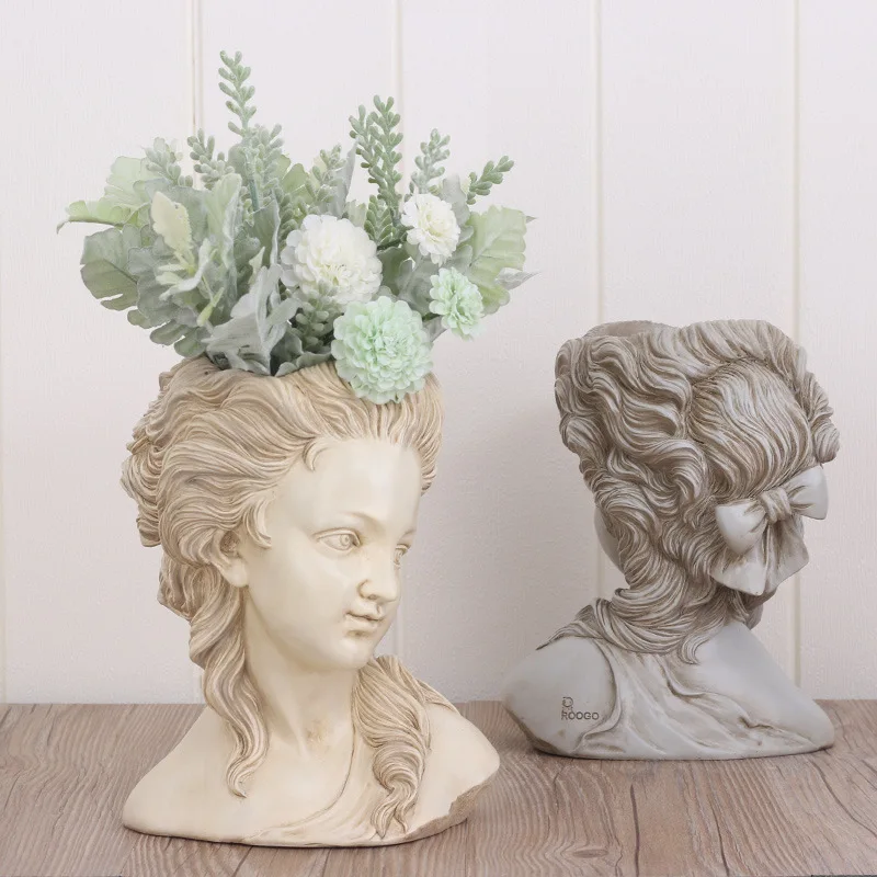 

Adelina meaty flowerpot living room ornament potted decoration basin table vase Home decoration