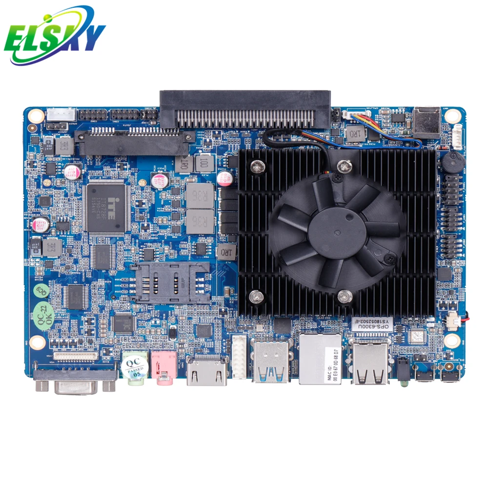 ELSKY OPS9900 Core I3-6100U 3855U I3-7100U 3865U 3955U 3965U I5-6200U I5-7300U OPS9900 Mini Pc с Rs232