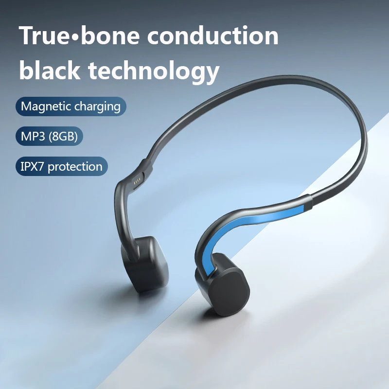 HT2 Bone Conduction Headphones IPX7 Waterproof Wireless Spor