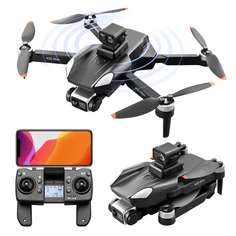 

2023 K90 Max Drone-professionnel 360 Laser Intelligent Obstacle Avoidance 4k Camera 5g Wifi Fpv Rc Quadcopter Gps Drone