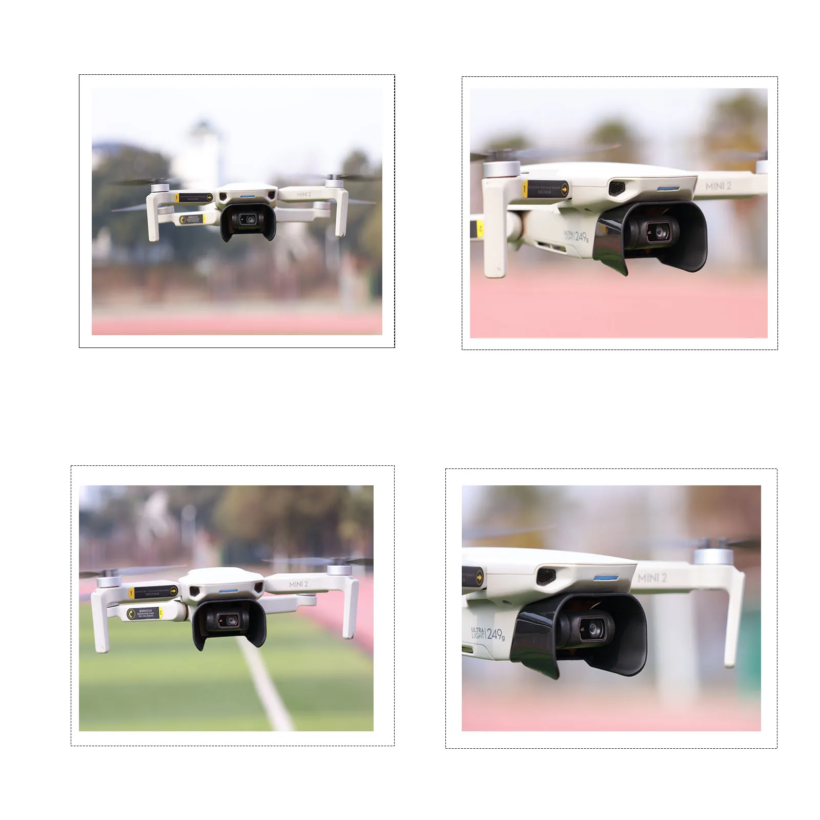 Бленда объектива QISHKJ для DJI Mavic Mini/Mini 2/SE