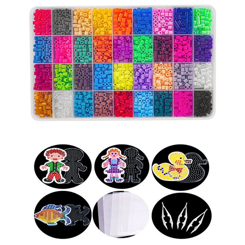 

Бусины-предохранители 5 мм, пиксельные пазлы, железные бусины для детей, бусины Hama, Diy, высококачественные подарочные игрушки ручной работы, листы клейкой доски, гладильная бумага