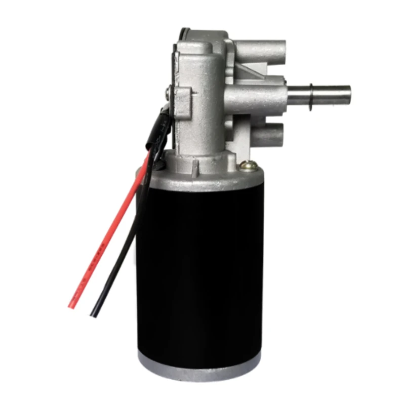 

24V 76MM 60W 80W 65W 95W High Power Low Noise Right Angle Dc Worm Geared Motor with Speed Reducer
