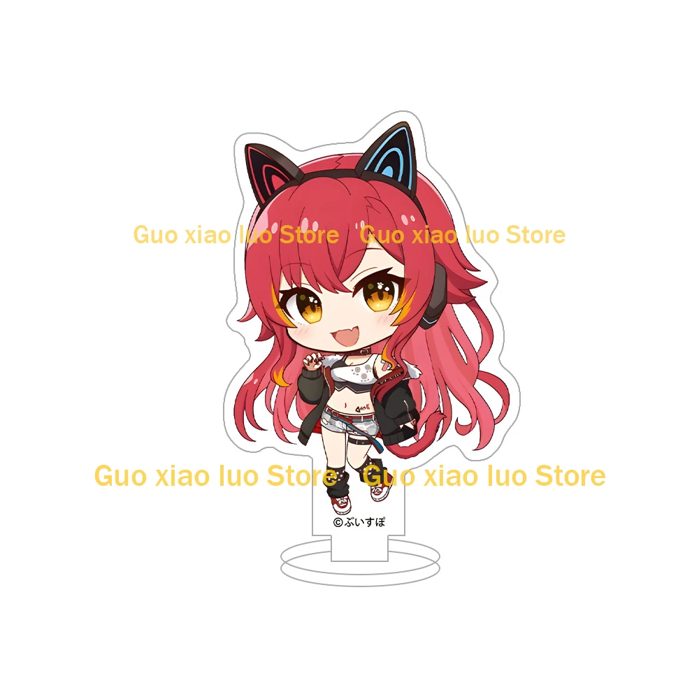 Фото VTuber VSPO GiGO Limited Edition SHINOMIYA RUNA AIZAWA EMA YAKUMO BENI KAMINARI QPI Мини-акриловая подставка, украшение для стола, подарок в стиле аниме №2