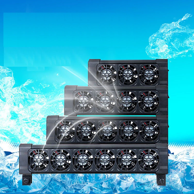 

BOYU Aquarium fish tank automatic temperature control fan tank cooling aquarium fan water cooling mute 1 2 3 4 5 6