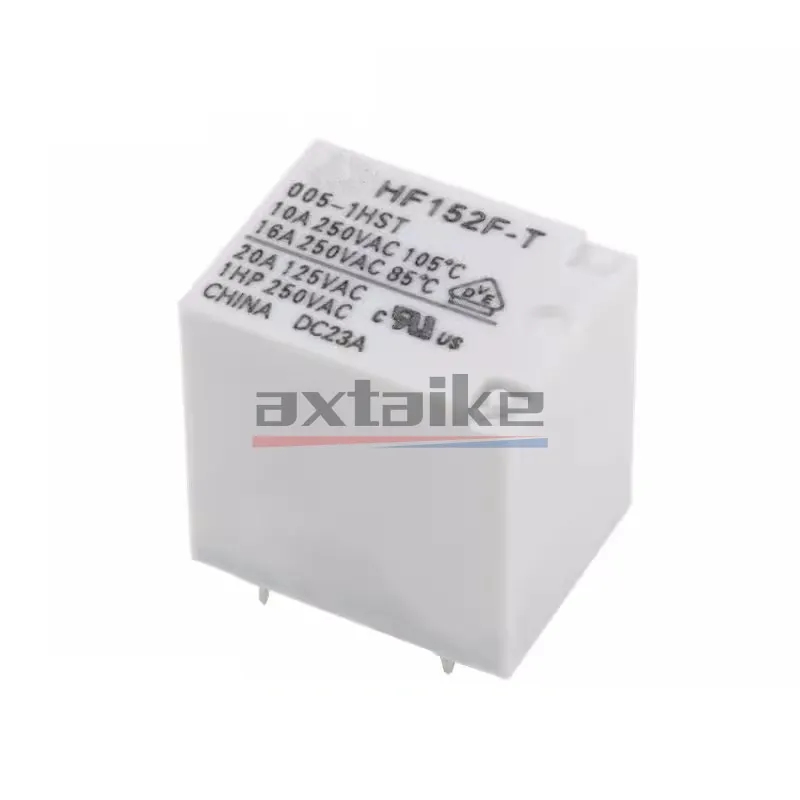 5 шт. HF152F-T-005-1HST 152F-T-012-1HST 152F-T-024-1HST HF152F-T В 12 24 16 А 250 переменного тока 4-контактное