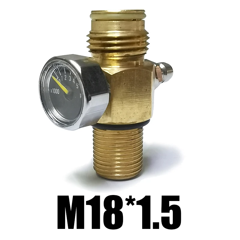 

Цилиндрический регулятор для резервуара сжатого воздуха HPA с регулируемым выходом, 0-5/8 фунтов на кв. дюйм (0-1,5 бар), со штырьковым клапаном-18 унций или М18 * для дайвинга