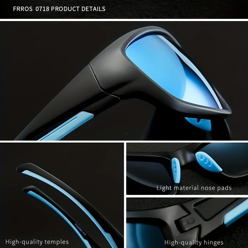 Солнцезащитные очки FRROS мужские и женские поляризационные UV400 8 цветов модель 0718