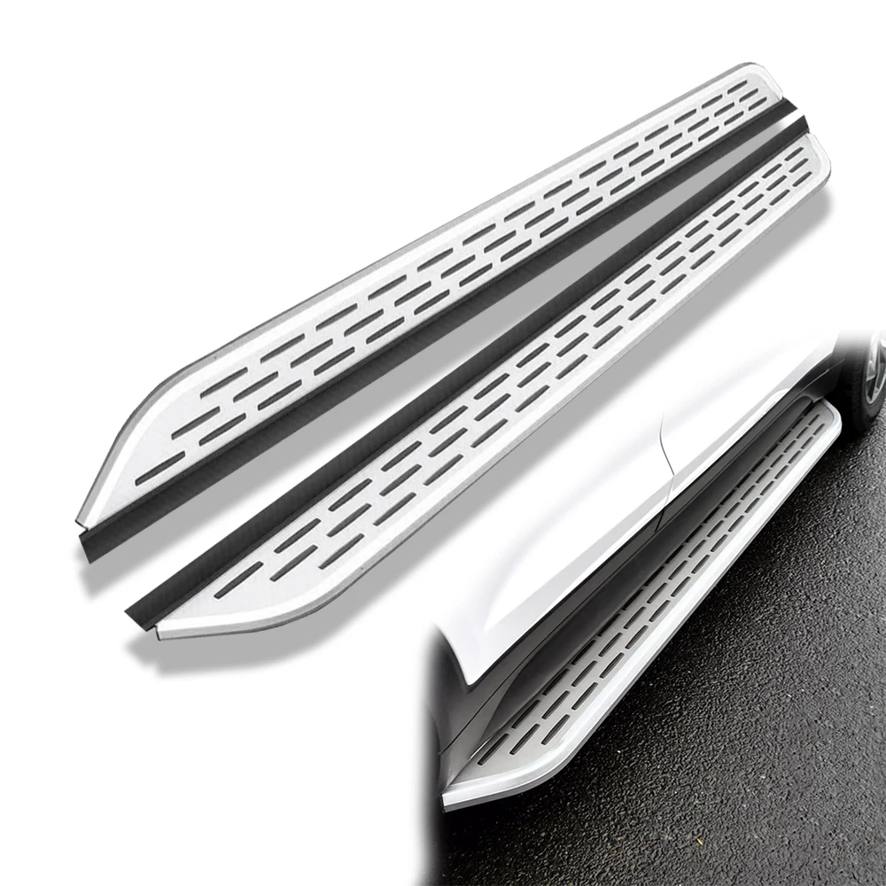 

2 шт. подходят для JEEP Grand Cherokee L 2022-2025 внедорожника, боковая подножка, подножка NerfBar, алюминиевые аксессуары для педалей (с кронштейнами)