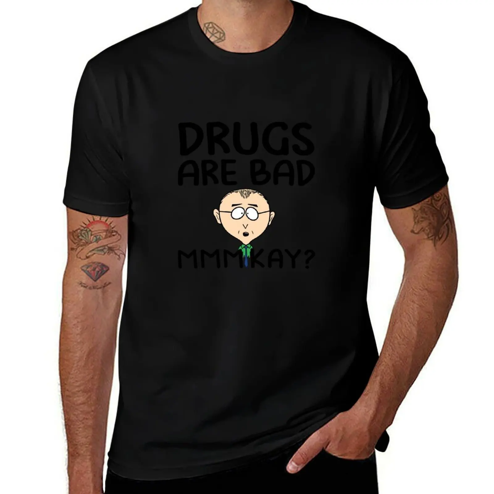 Фото Забавная футболка Mr Mackey Mkay с надписью 