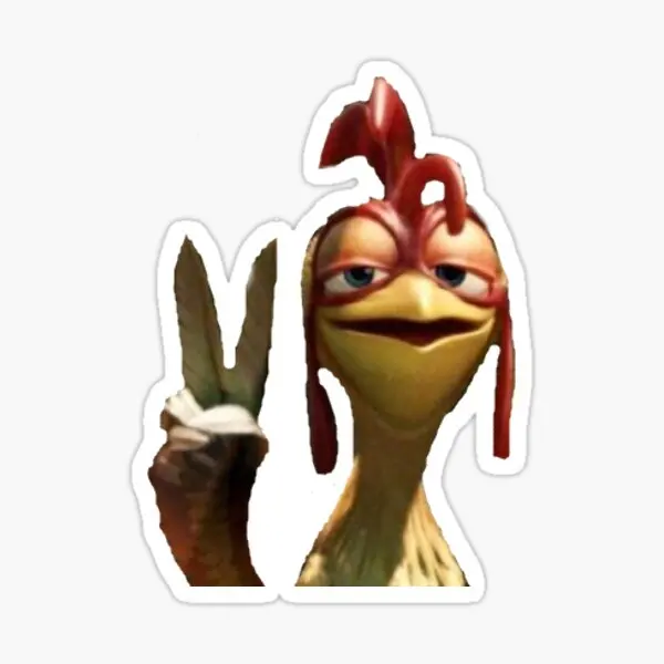 

Курица Джо 5 шт. наклейки для багажа мультфильм Декор окно гостиная детские бутылки для воды аниме автомобиль дома смешные милые наклейки