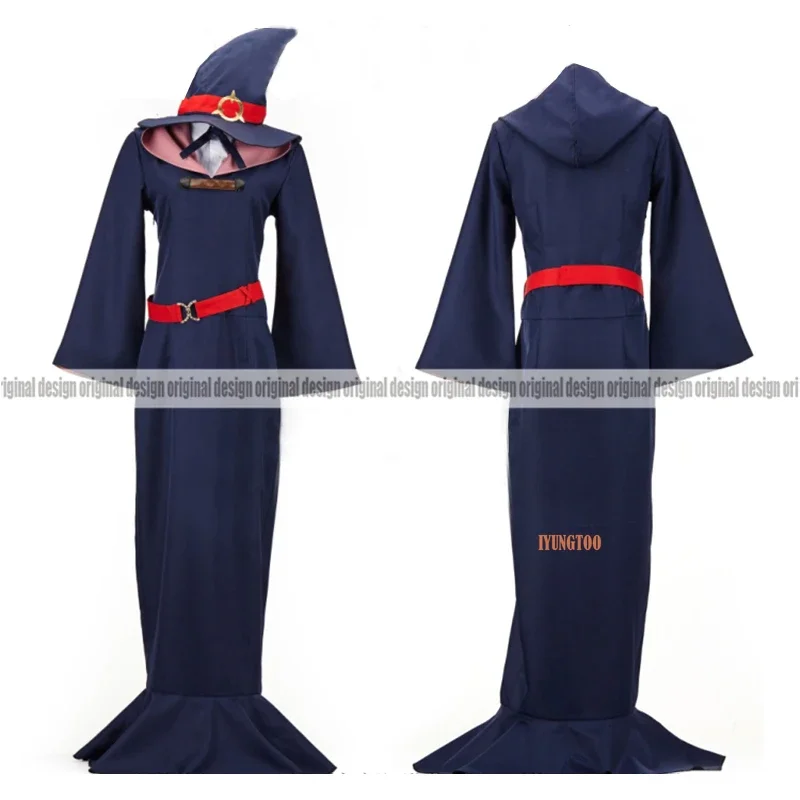 Маленькая ведьма Академия Ацуко &quotАкко&quot Kagari Lotte Jansson Sucy Manbavaran Одежда Косплей