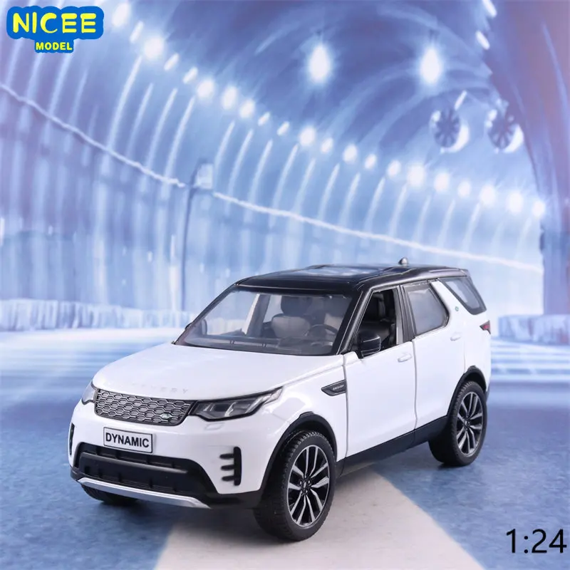 1:24 2021 Land Rover DISCOVERY R-DYNAMIC SE Alloy Diecasts Toy Vehicles Metal Toy Car Model Sound Light Collection Kids Toy A476