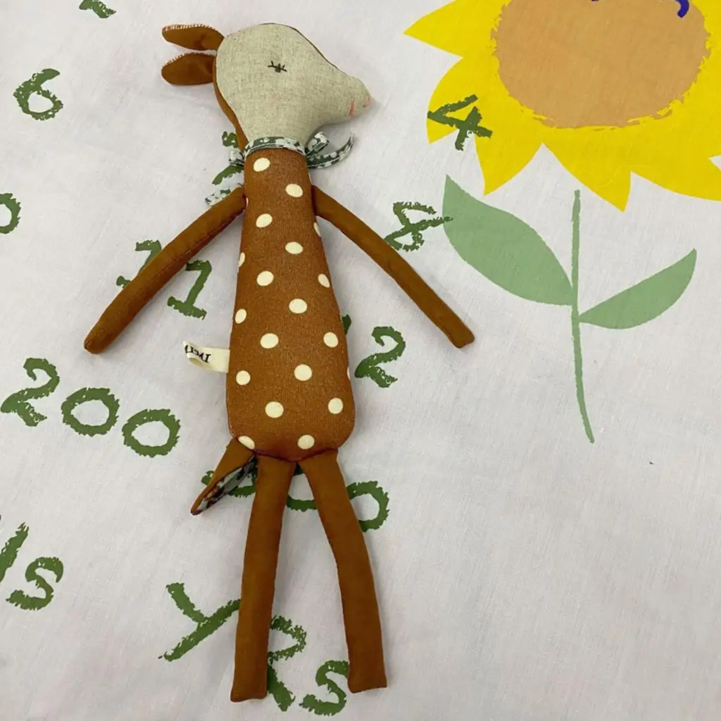 

Хлопковая Детская плюшевая кроватка, 38 см