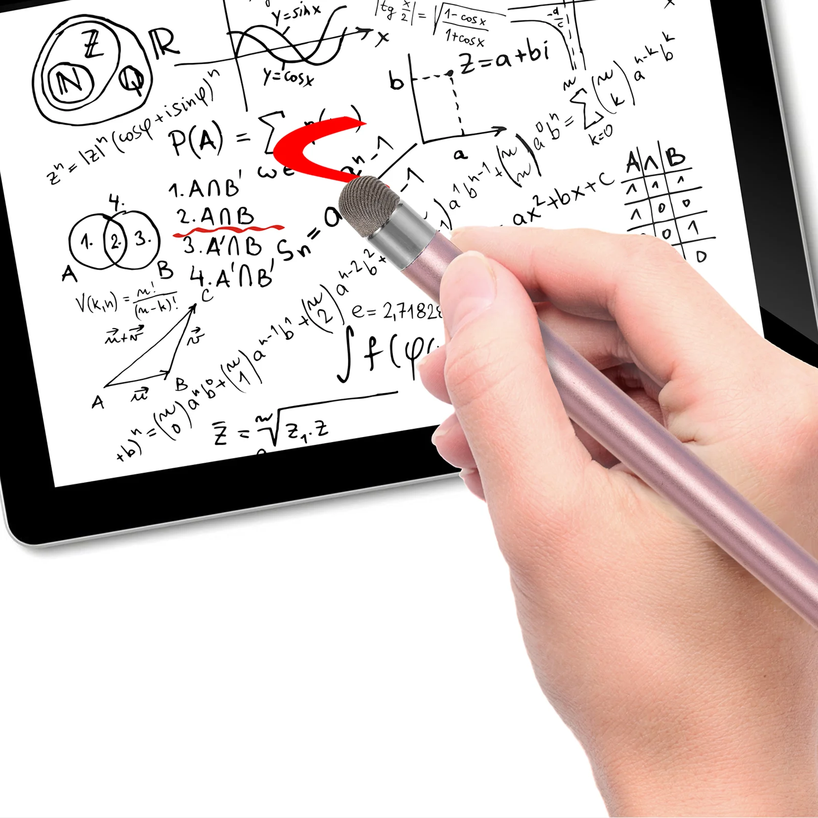 

10 Pcs Capacitive Pen Tips Stylus Touch Screen Mesh Fiber Screens Conductive Cloth