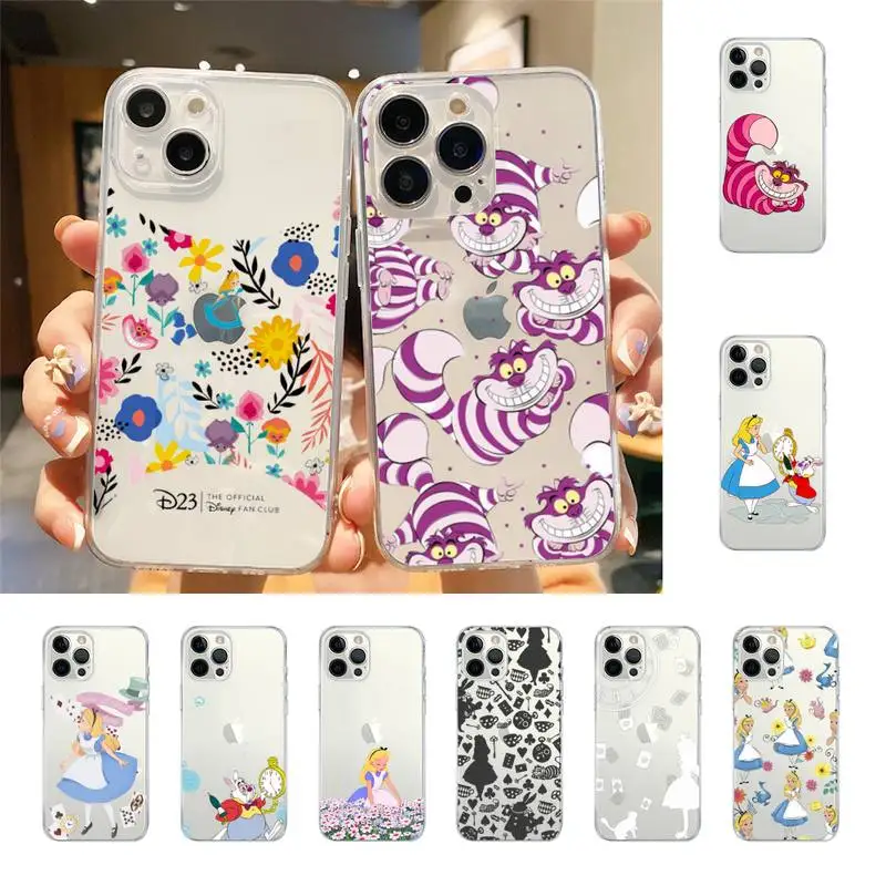 

Alice Adventures In Wonderland Phone Case For Iphone 7 8 Plus X Xr Xs 11 12 13 Se2020 Mini Mobile Iphones 14 Promax Case