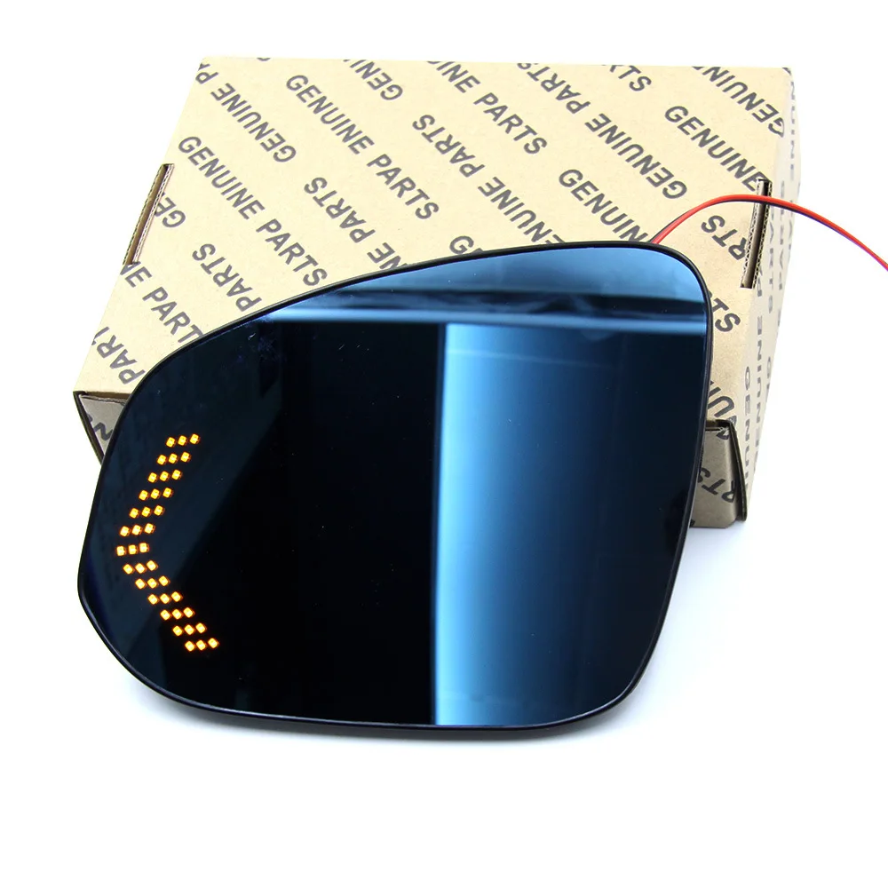 Зеркало заднего вида синие очки для Hulix fortuner innova с указателем поворота + обогрев