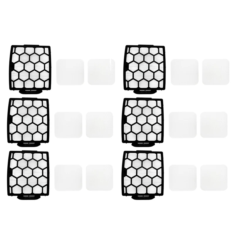 

6Sets HEPA Filter Cotton Filter Vacuum Cleaner Replacement Accessories For Shark LA300 LA301 LA302 LA502 Spare Parts