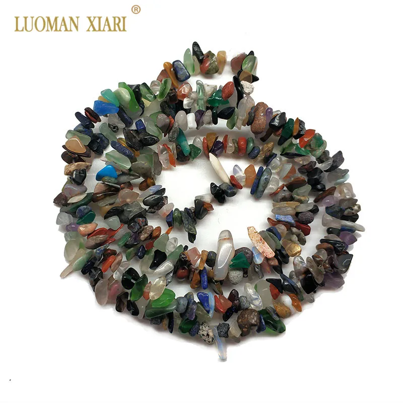 Оптовая продажа 3-5 мм гравийная форма цветной нерегулярный натуральный камень