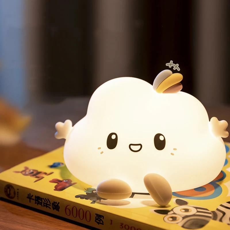 

New Cartoon Cute Cloud Night Light Not Dazzling Children Bedroom Bedside Night Light Child Girl Birthday Gifts Home Decoration