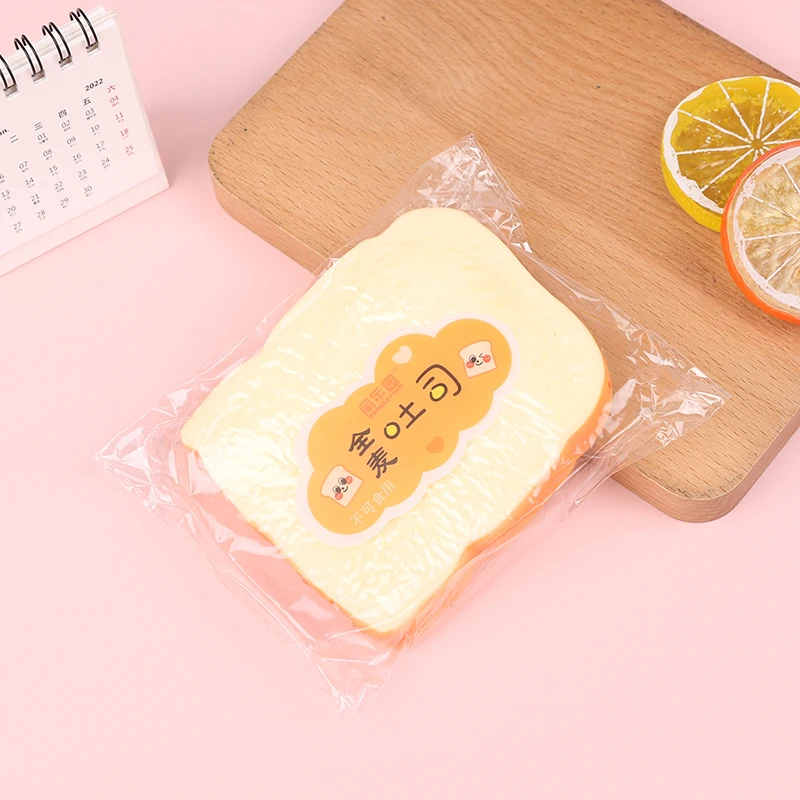 

Antistress Scented Sweet Charms Bread Kids Toy Food Pretend Play Kitchen Toys Squishy Slow Rising Slice Bread Antistress Toy