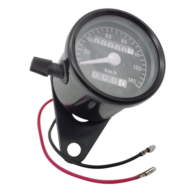

Universal Odometer Gauge Backlight Motorcycle Speedometer Gauge Tachometer Instrument for Cafe-Racer Motorbike LX0E