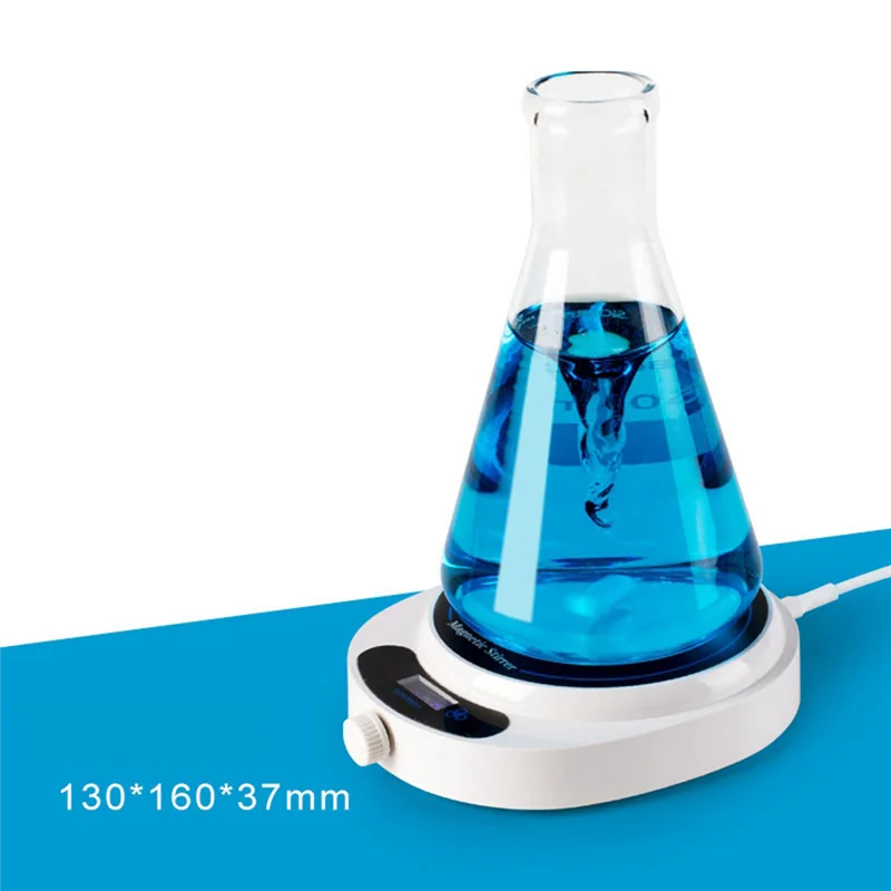 

4000RPM Brushless Motor Digital Display Magnetic Stirrer Mixer Agitator Laboratory Miniature Speed Magnetic Stirrer