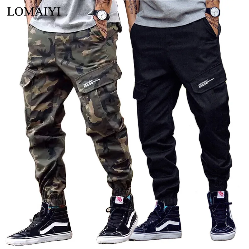 

Men's Jogging Cargo Pants Men Camo Joggers Military Tactical Trousers Man Spring/Autumn Oversize Cargos Harem Pants Mens Legging