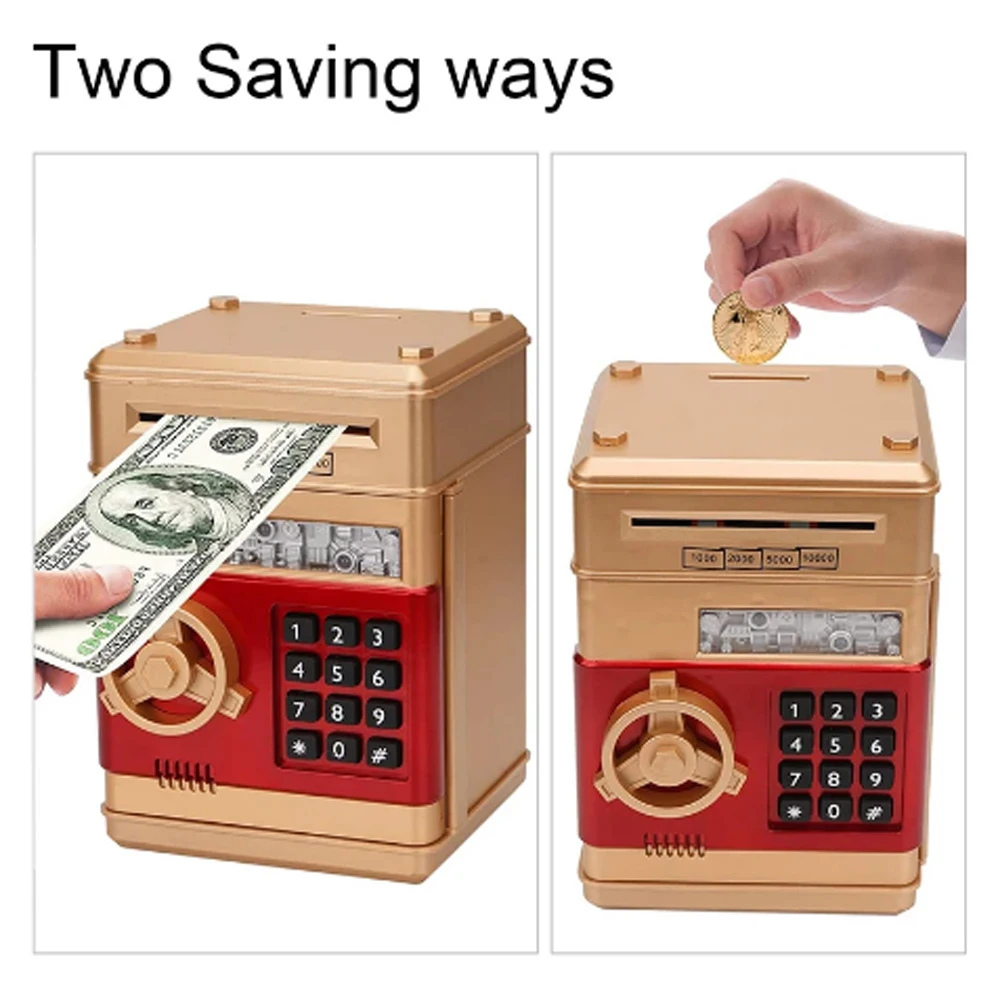 Электронная Копилка Di &amp zi банкомат с паролем копилка для денег монет сохранения