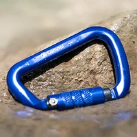 climbing carabiner practical d shaped portable outdoor sports equipement rope buckle carabiner hook