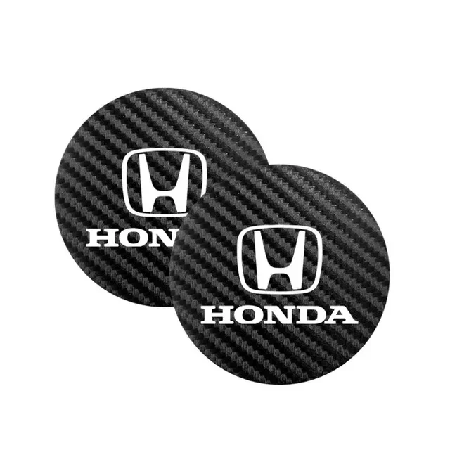 

2 шт. кожаные подставки для чашки с водой, противошумная подушка для Honda Civic Accord Fit City CRV Odyssey Pilot Jazz Prelude Insight