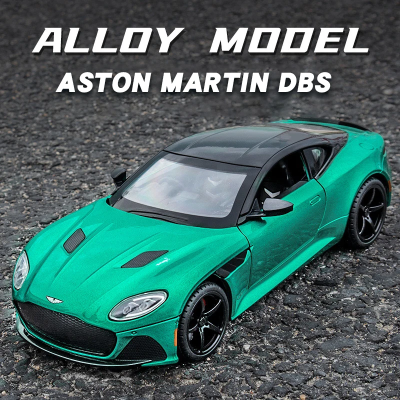 Aston Martin Dbs Литая Под Давлением Модель Автомобиля Масштаб 1:24 Металлический