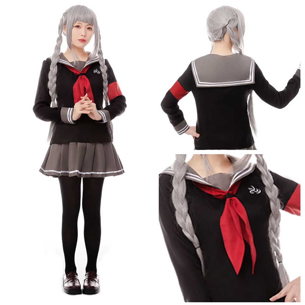 

Костюмы для косплея пекояма из «данганронпа» женские, карнавальные костюмы на Хэллоуин