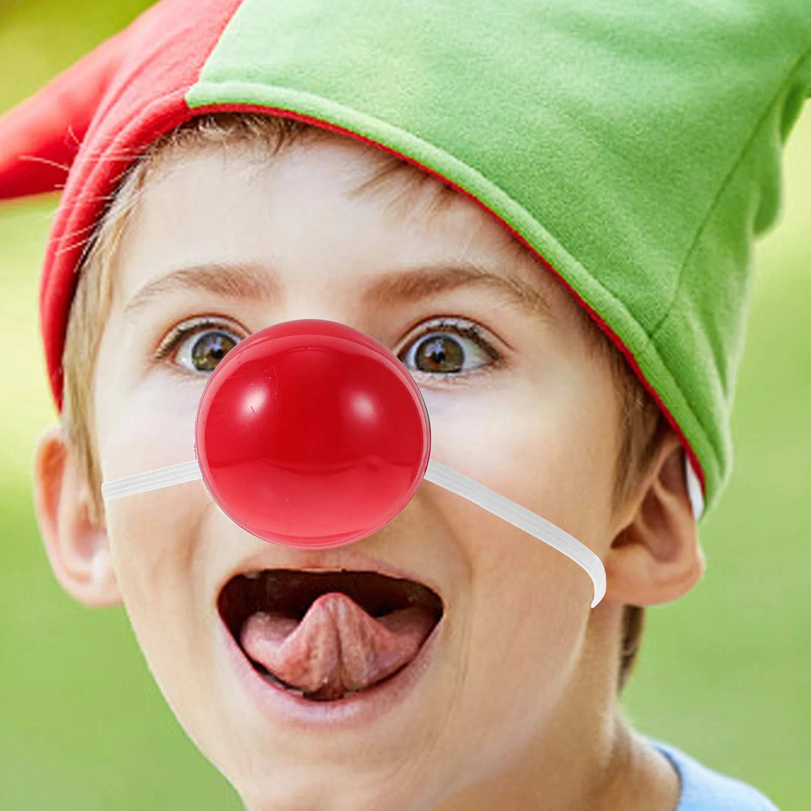 

Клоун Нос флуоресцентный Нос: 5 шт. клоун нос мигающий олень для рождественского костюма аксессуары красный