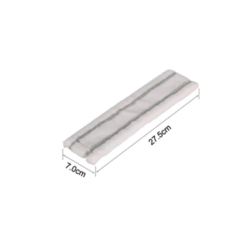 

4 шт., тряпки для мытья окон Karcher WV1 WV50 WV75, 7 см х 27,5 см