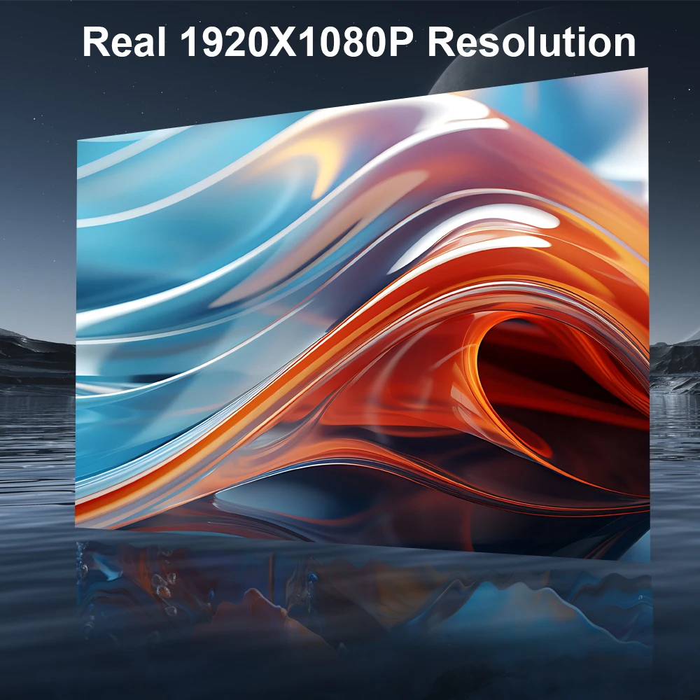 Magcubic 580ANSI Android 11 проектор 4K 1920*1080P Wi-Fi6 Allwinner H713 32G голосовое управление BT5.0 для